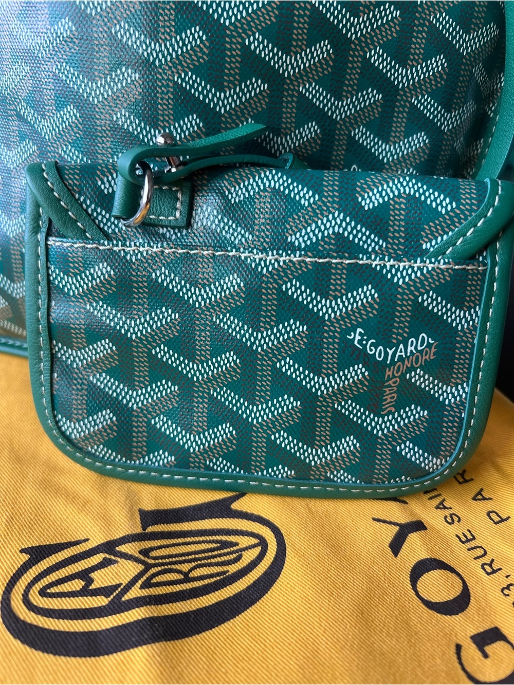 Authentic Goyard Reversible Mini Anjou - Picture 11 of 14